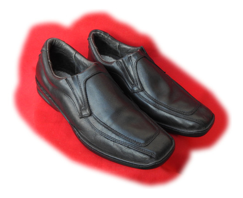 Zapatos De Hombre, Punta Cuadrada, Zapatos N° 42, Suela Febo
