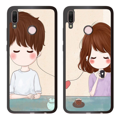 Funda Y9 Y9s Y9 Prime Honor 9x Parejas 24 Personalizada