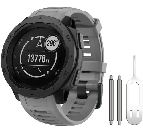 Malla Para Reloj Garmin Instinct Sports 130-220mm Graphite