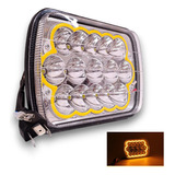 Faro Optica Universal H4 Alta Y Baja 15 Leds 45w 4x4 Jeep