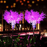 2 Luces Led Solares De Flores Decorativas Para Jardín Al Air