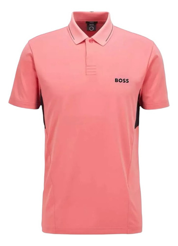 Playera Polo Boss Pauletech Color Rosa Original Y Nueva 