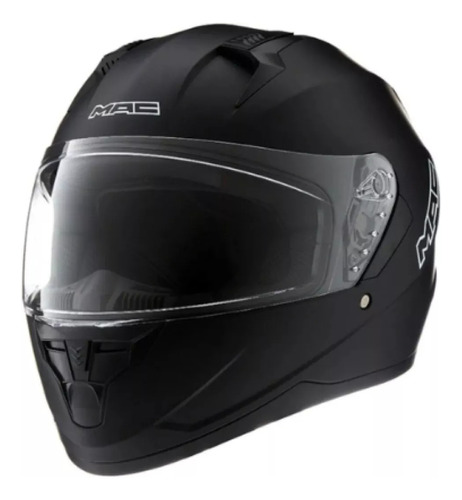 Casco Integral Mac M67 Solid Mate Negro Xxl Genamax