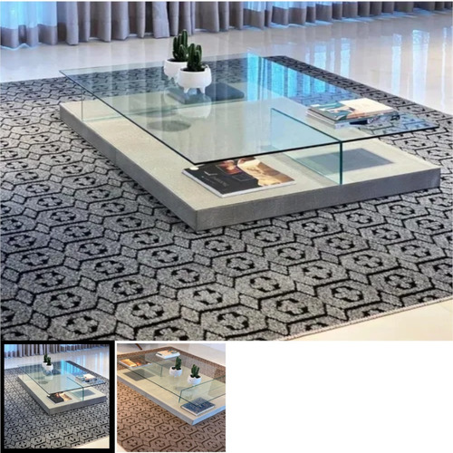 Carpete Sala Quarto Moderno 200x250 Universo Promoção