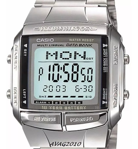 Casio Db-360-1a Hombre Telememo 100% Original Garantía 