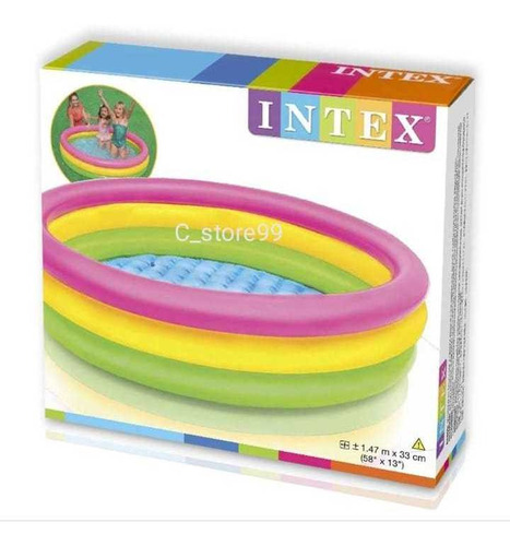 Piscina Intex Para Niños Y Nilas 147cm * 33cm