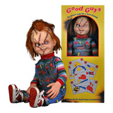 Boneco Chucky Réplica 1:1 - Noiva Do Chucky - Neca Toys 76cm