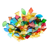 Lámina De Mosaico De Vidrio Colorido De 500 Piezas, Material