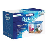 Betera Doble Plástico 1.5l Transparente Opaco Peces Lomas