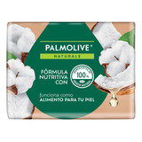 Palmolive Naturals Exfoliación Nutritiva Jabón De Baño Coco Y Algodón 4 Piezas 120g