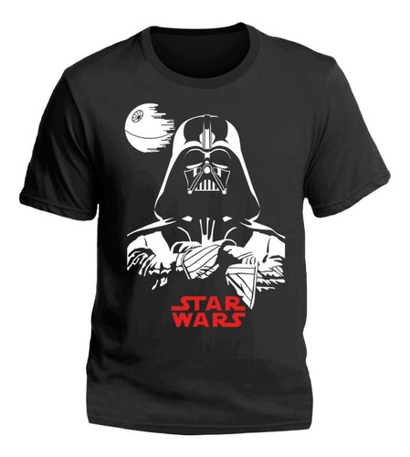 Remeras Star Wars Niños Trooper 2 Mascara Casco