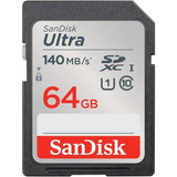 Memoria Sandisk Ultra 64gb Sdxc Uhs-i C-10 80mb/s Envío Ya