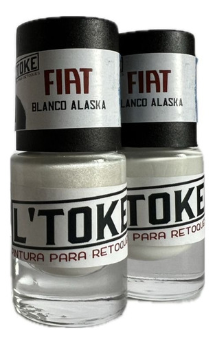 Blanco Alaska Fiat Base Y Perla Color De Retoque L'toke