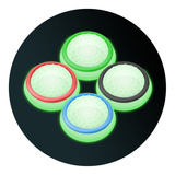 4 Gomas Fosforescente Para Ps5 Ps4 Xbox X S Joystick Silicón