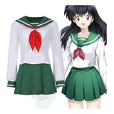 Traje De Anime Inuyasha Kagome Cosplay Uniforme Kikyo Kimono