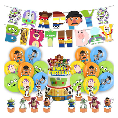 Globos De Decoración Toy Story Fiesta Temática Infantil | Meses sin interés