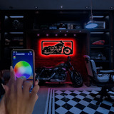 Cuadro Moto- Led - 50 Cm Ancho- Bluetooth