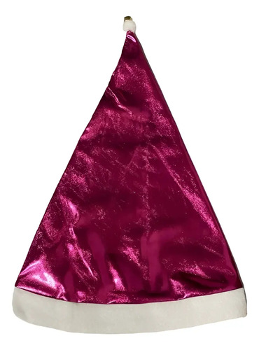 24 Gorros Navideños Santa Claus Metálico Colores Navideños