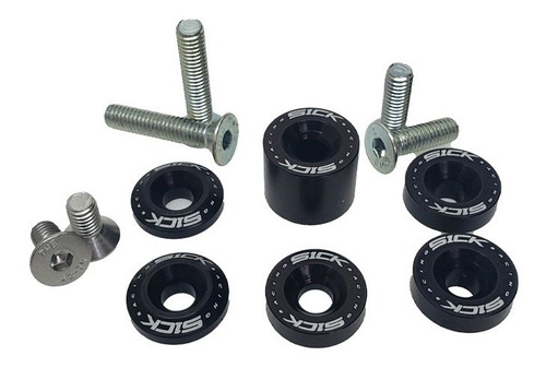 Set Bujes Y Tornillos De Cachas Sick Negro Xr250 Tornado