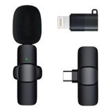 Microfono Corbatero Inalambrico Suono Android Usb C Lightnin