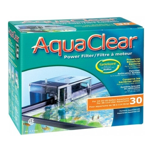 Filtro De Mochila Aquaclear 30 Acuarios Hasta 114 Lt