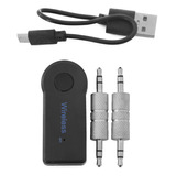 Receptor Bluetooth Auxiliar 3.5mm Coche Auto Manos Libres