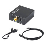 Adaptador De Sonido Digital Spdif A Analógico L / Cable De