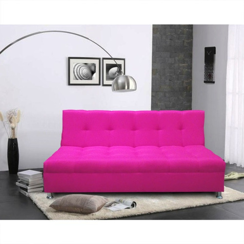 Sofa Cama Individual Alex Suede Paris Y Lino Beige Maderian