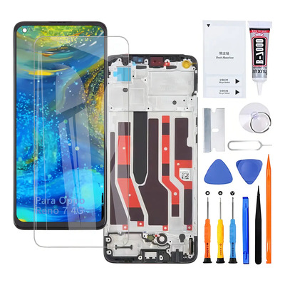 Pantalla Para Oppo Reno 7 4g Cph2363 Con Marco Incell | MercadoLibre