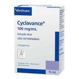 Cyclavance 100 Mg/ml Virbac Original 15ml Cães Dermatite