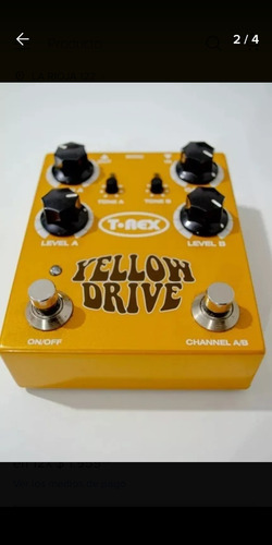 Pedal Trex Yellow Drive No Boss Xotic Fulltone Ibanez