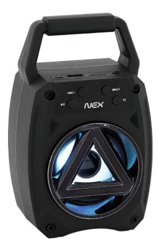 Parlante Nex Karaoke 3  Fm Radio Usb Bluetooth Portable
