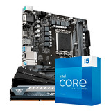 Kit Upgrade Intel Core I5 13400 Placa Mãe H610m 16gb 3200mhz