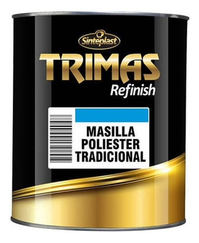 Masilla Plastica Autos Trimas Sinteplast Proteccion 1kg