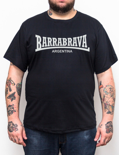 Camiseta Barrabrava - Plus Size Tamanho Grande Xg - Hooligan