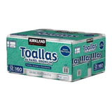 Toallas De Papel Premium Desechable Kirkland 12 Rollos De160