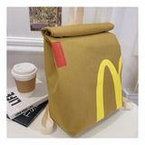 Morral Mcdonalds Bolsa De Papel Bolso Delivery Tula