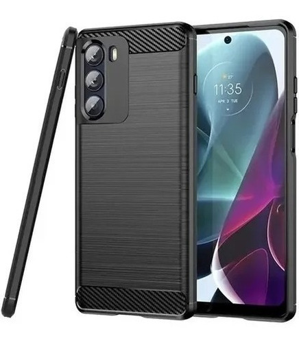 Funda Fibra De Carbono Para Motorola Elegí Tu Modelo