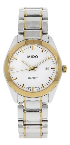 Reloj Mido Para Dama En Acero Vistas Chapa.