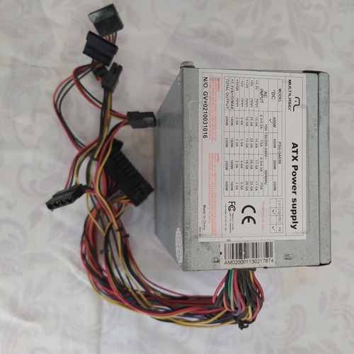 Fonte Nominal Multilaser Modelo: Psu-ga039 Atx-400w