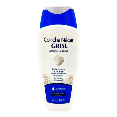 Crema Corporal Líquida Grisi Concha Nácar 400ml | Envío gratis