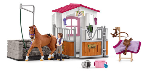 Schleich Horse Club - Juguete De Caballo De 13 Piezas Para N