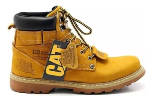 Bota Borcego Caterpillar Nobuck Urbano Unico Milho