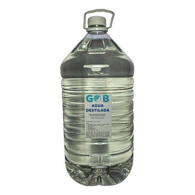 Agua Destilada - Desmineralizada - Gob - Garrafa 10 Litros | Meses sin interés