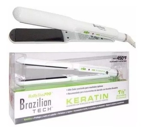 Planchita Plancha Pelo Brazilian Tech Keratina 9559 Babyliss