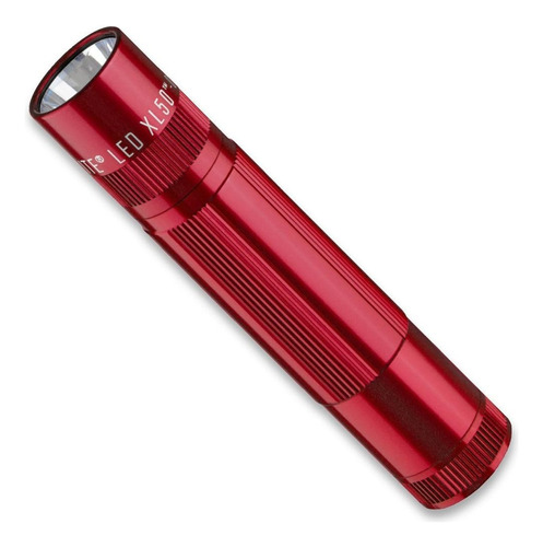 Linterna Maglite Xl50 Luz Led Color Rojo En Caja