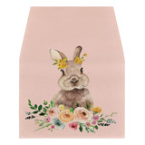 Decoração De Mesa De Jantar Bunny Table Runner Kitchen Rusti