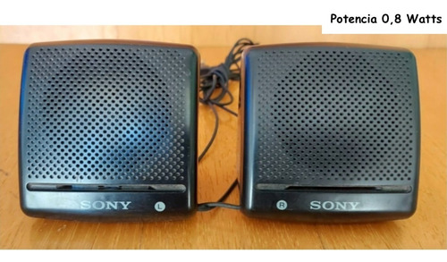 Mini Caixa De Som Vintage Sony Sports Srs 7 Made In Japan