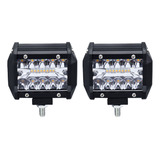 Luz De Trabajo Led De 4 Pulgadas, 2 Uds.