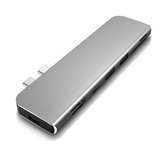 Adaptador Hub Usb Tipo C 7 Em 1 Macbook Pro Hdmi 4k, Card Sd